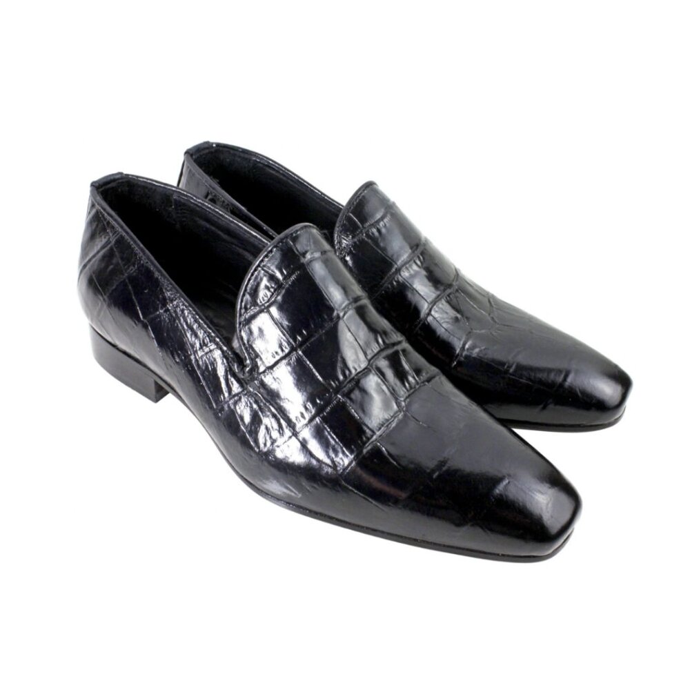 Alain Black Loafers for Boys